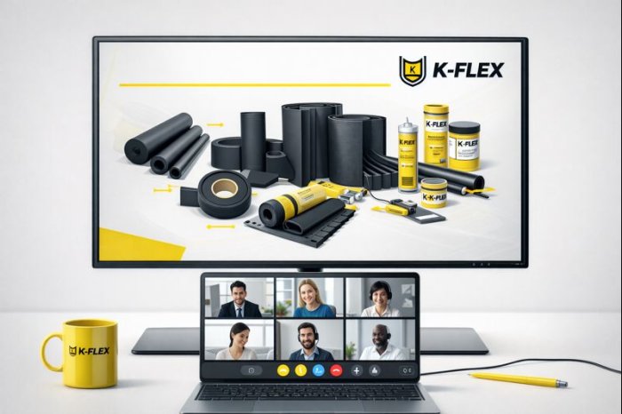 Вебинар «Новый ассортимент 2022»! организует компания K-FLEX