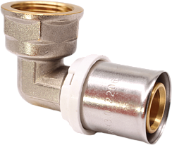 K-FLEX пресс-фитинг угол 90°с внутренней резьбой 20х3/4″ мм