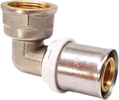 K-FLEX пресс-фитинг угол 90°с внутренней резьбой 20х3/4″ мм